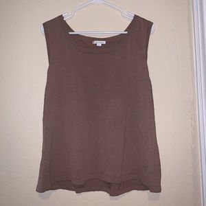 Tan/brown tank top